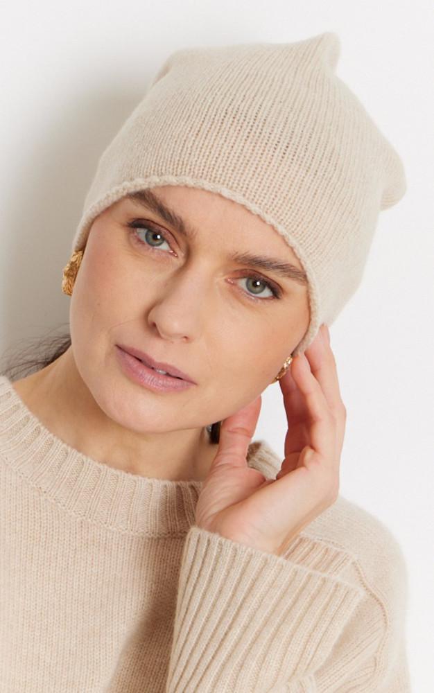 La Canadienne Bonnet Cachemire Beige