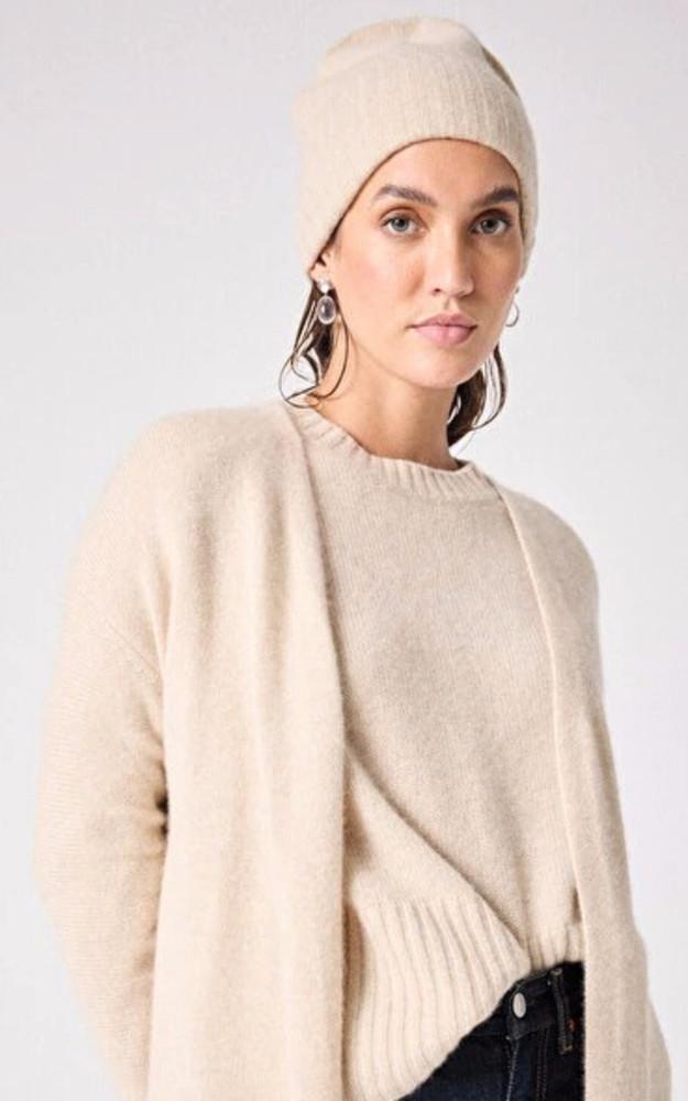 la canadienne Bonnet cachemire beige
