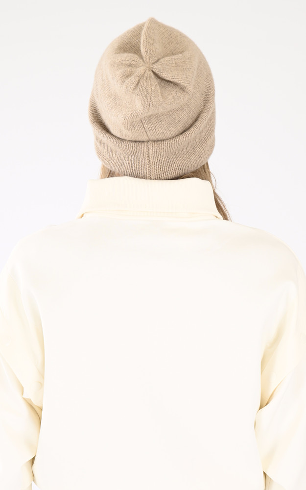 La Canadienne Bonnet Cachemire Camel