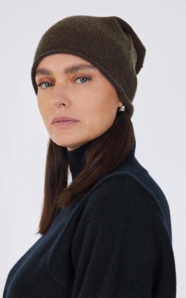 la canadienne Bonnet cachemire kaki