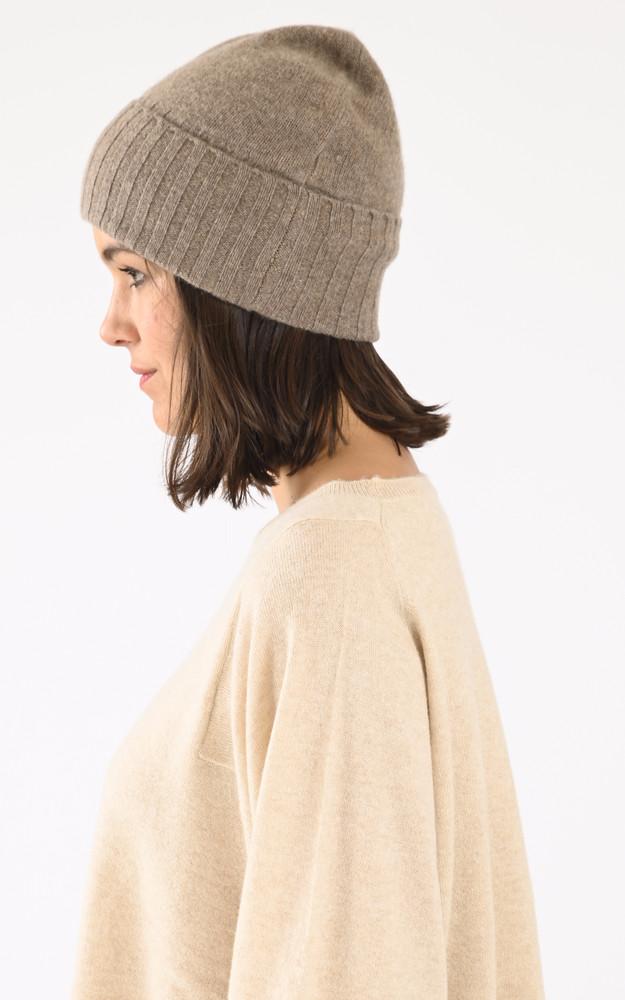 La Canadienne Bonnet Cachemire Taupe