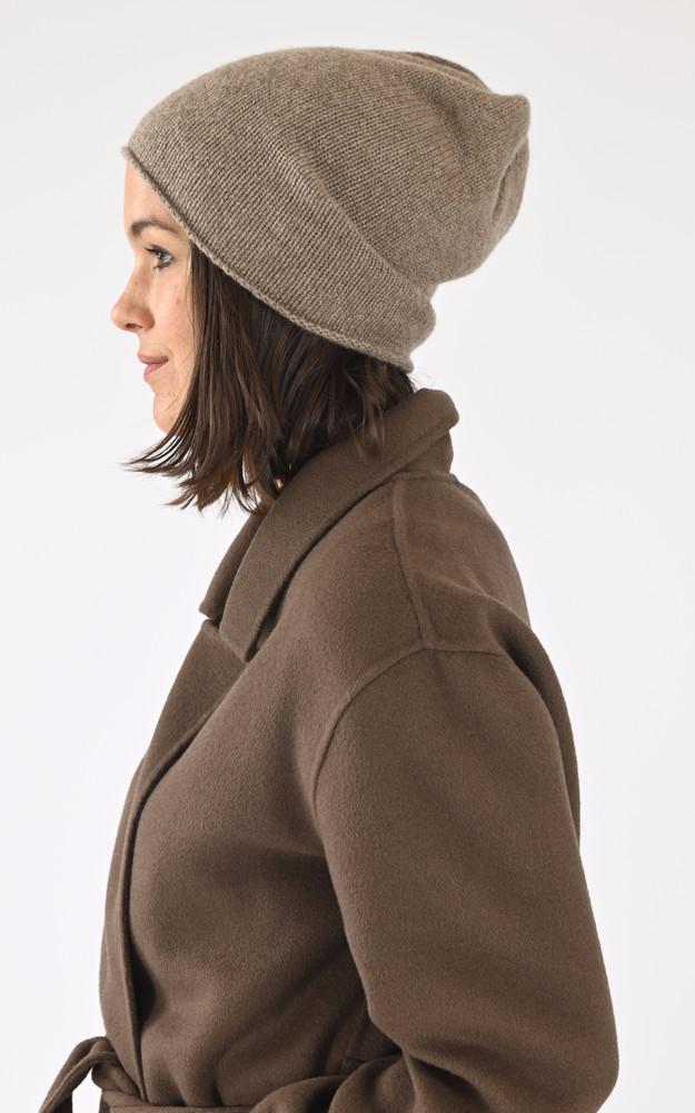 La Canadienne Bonnet Cachemire Taupe