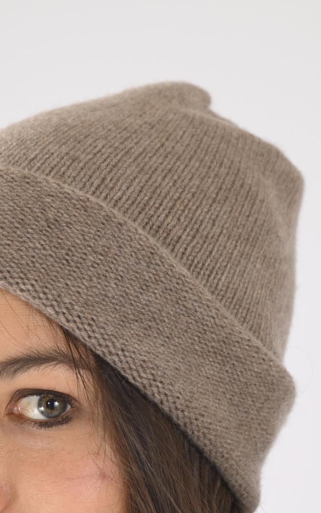 La Canadienne Bonnet Cachemire Taupe