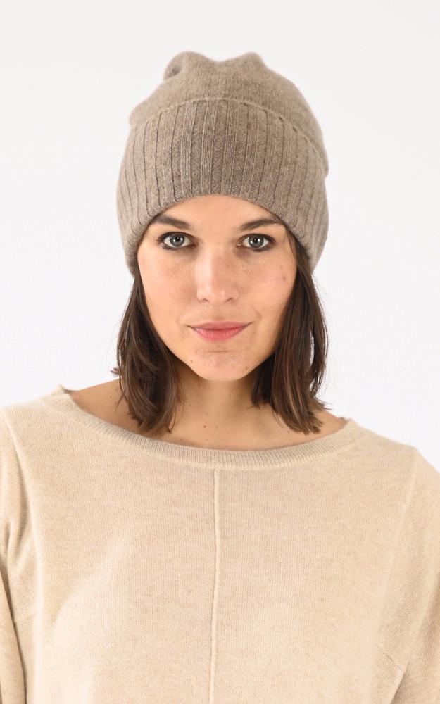 la canadienne Bonnet cachemire taupe