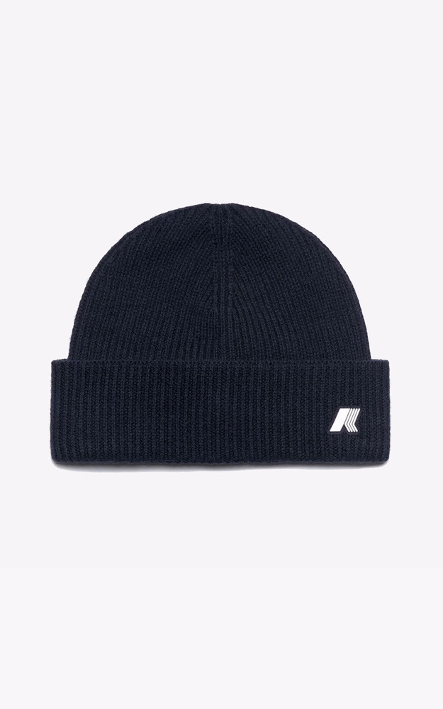 La Canadienne Bonnet En Laine Brice Mixte Bleu