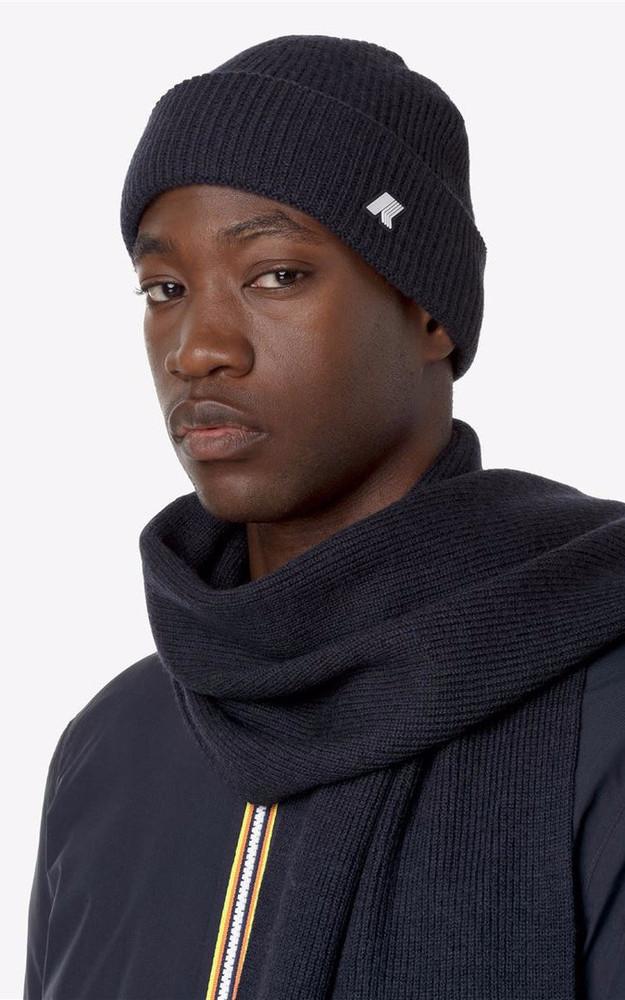 la canadienne Bonnet en laine Brice mixte bleu