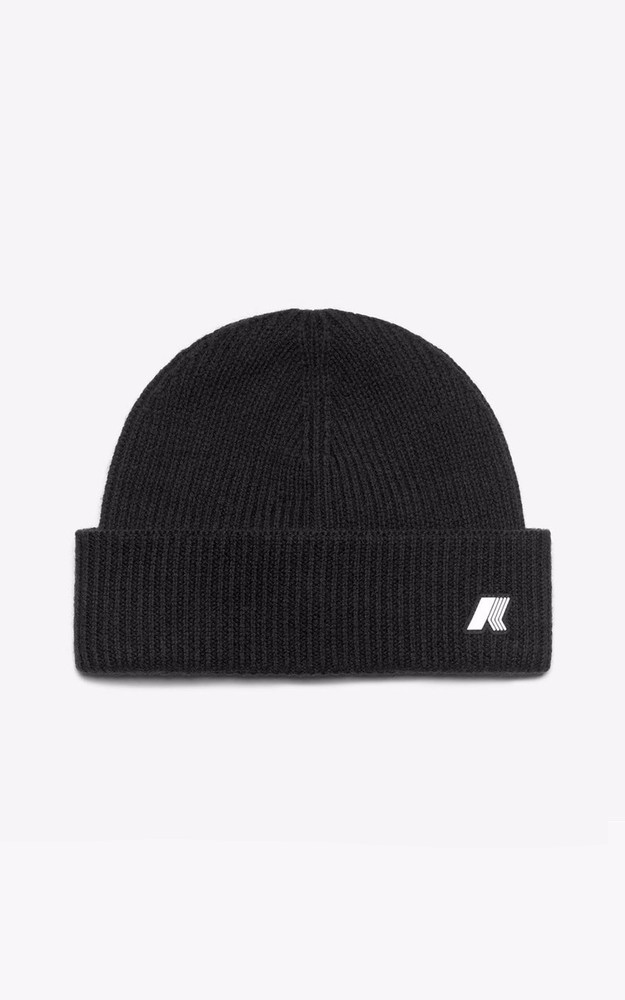 La Canadienne Bonnet En Laine Brice Mixte Noir