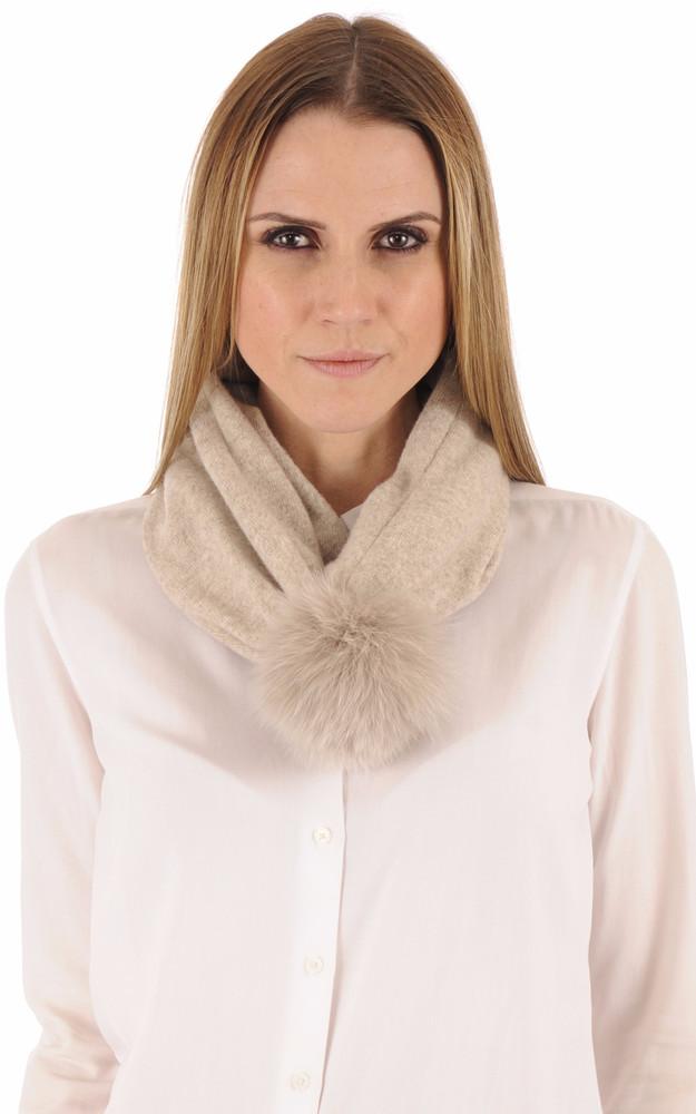 La Canadienne Bonnet En Laine Merinos Beige