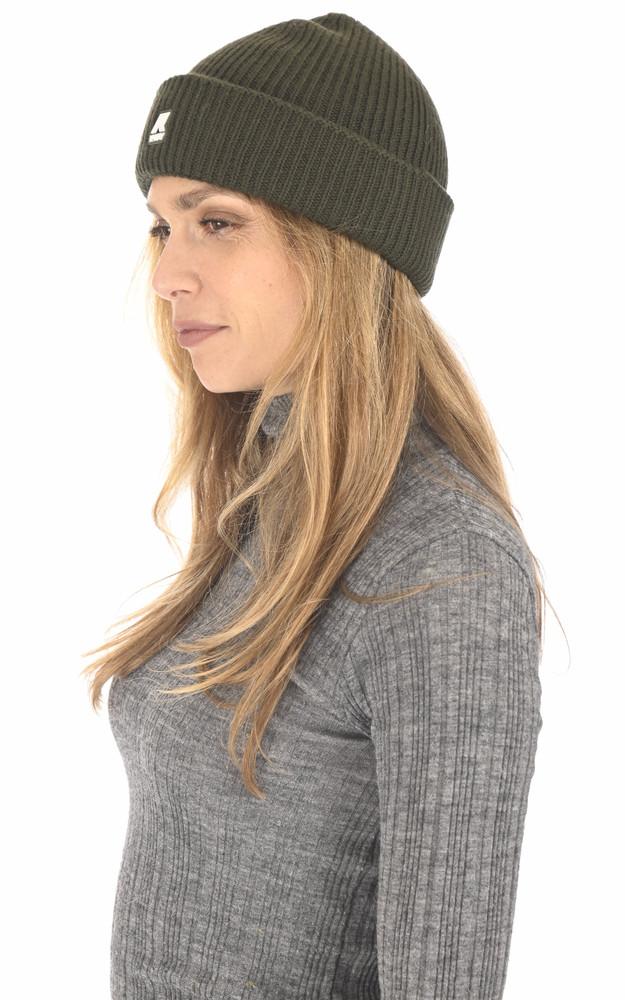 La Canadienne Bonnet Laine Brice Kaki