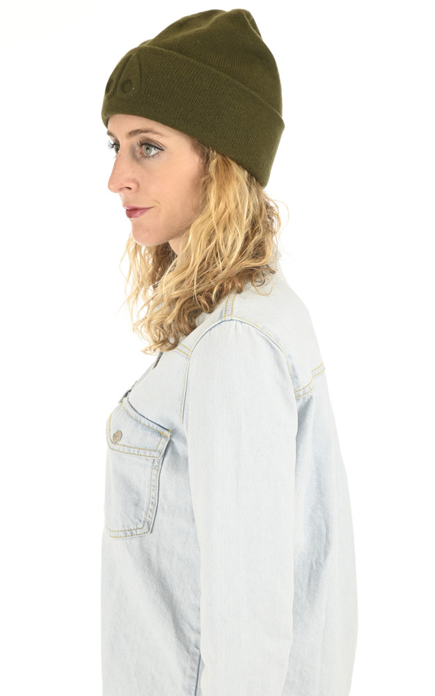 La Canadienne Bonnet Laine Merinos Vert