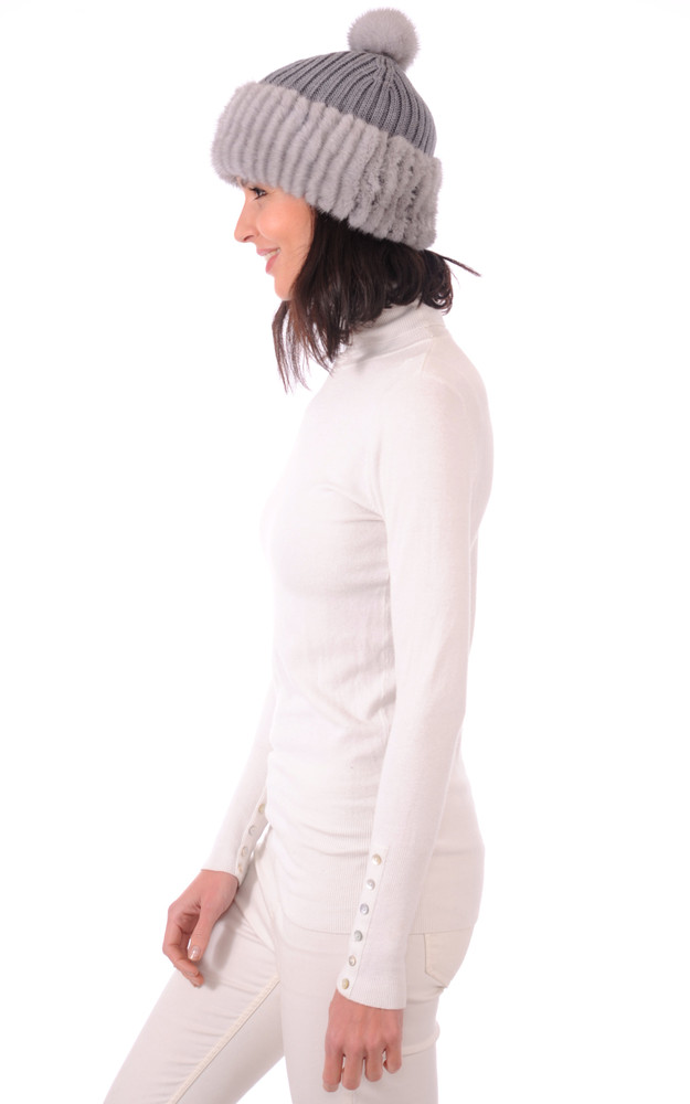 La Canadienne Bonnet Mérinos & Vison