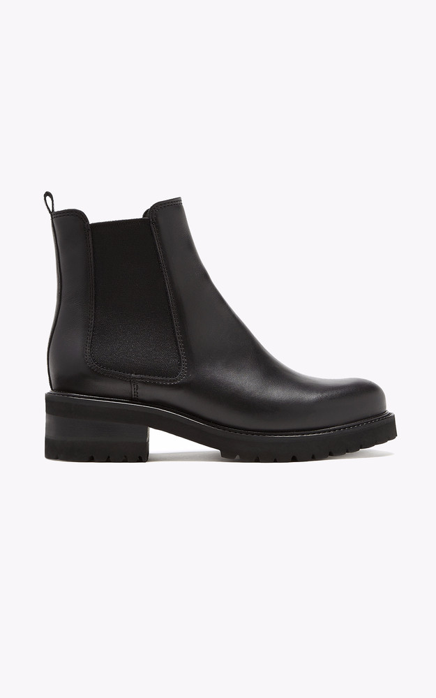 La Canadienne Boots Cuir Conner Noir