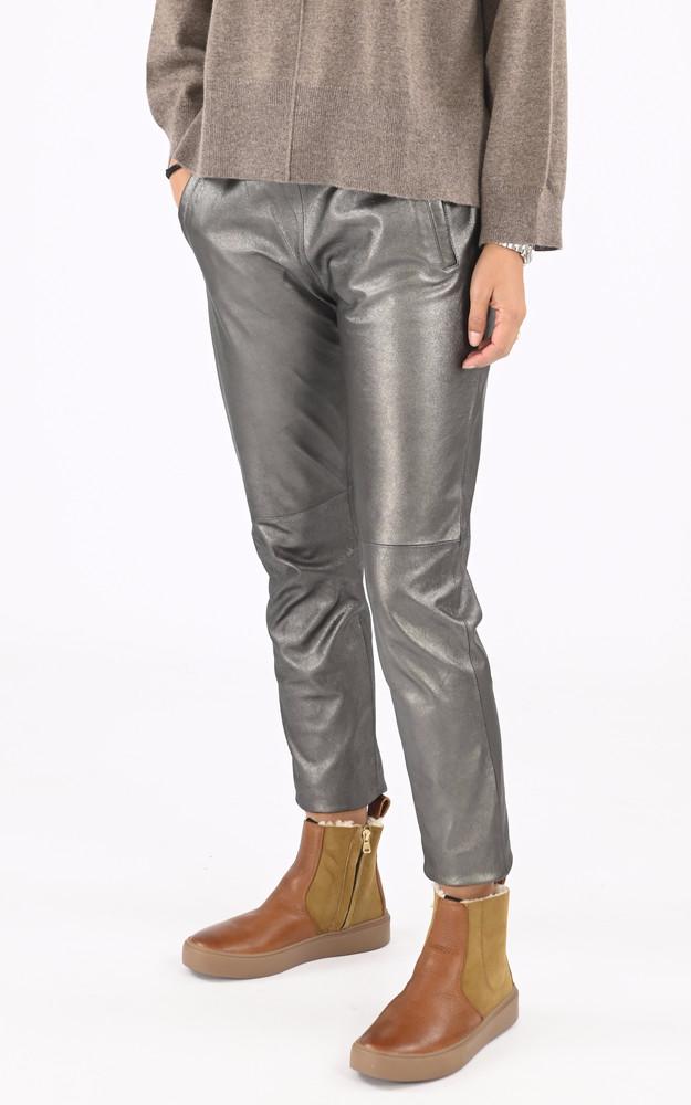 la canadienne Boots cuir de mouton camel