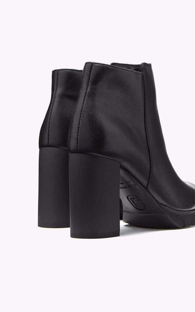 La Canadienne Boots Cuir Maya Noir