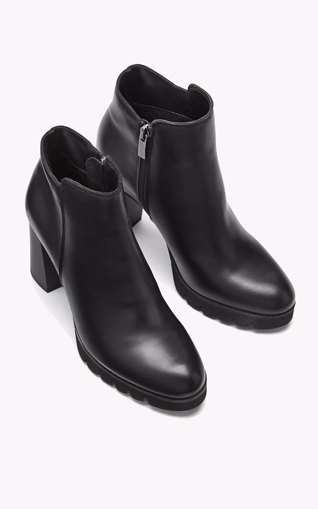 la canadienne Boots cuir Maya noir
