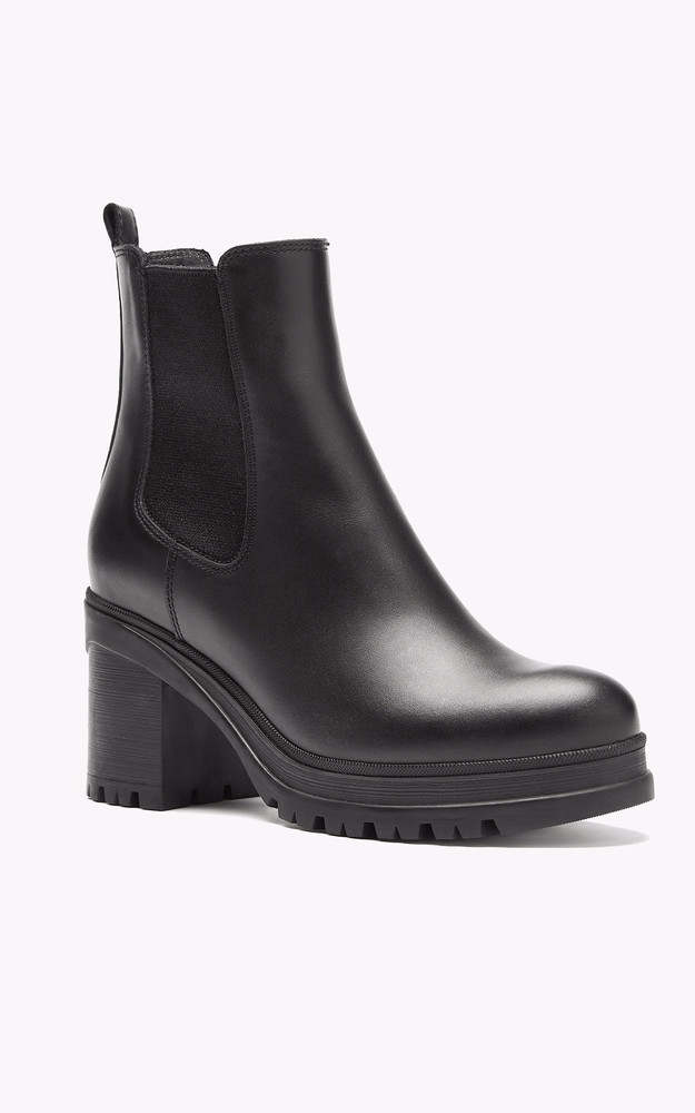 La Canadienne Boots Cuir Paxton Noir