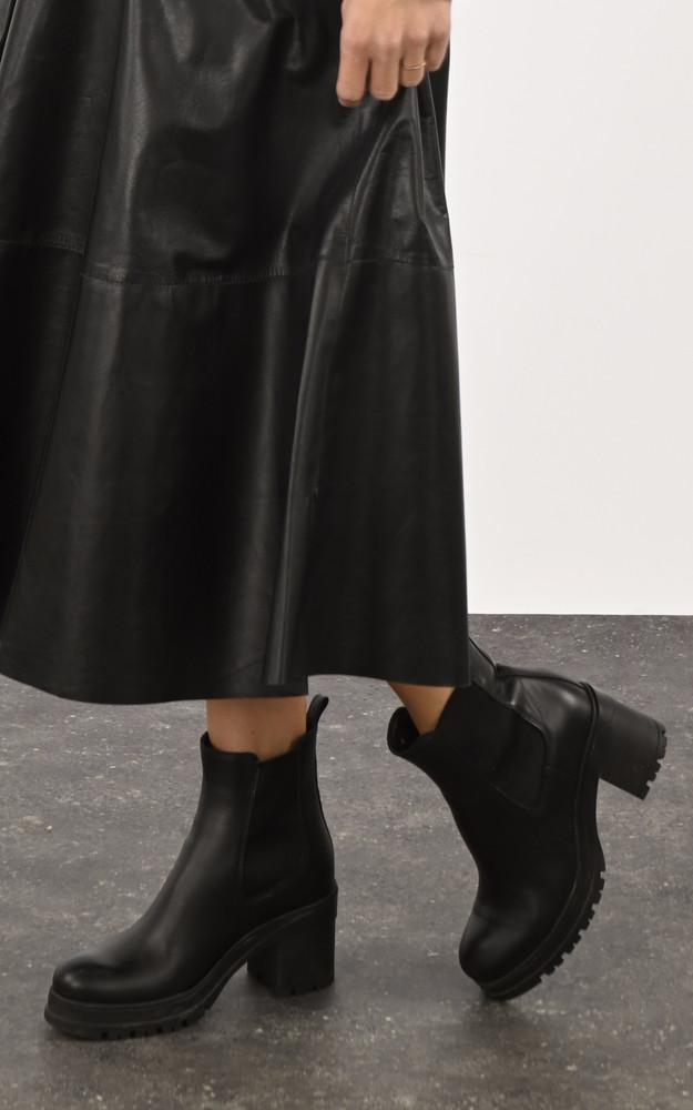 La Canadienne Boots Cuir Paxton Noir