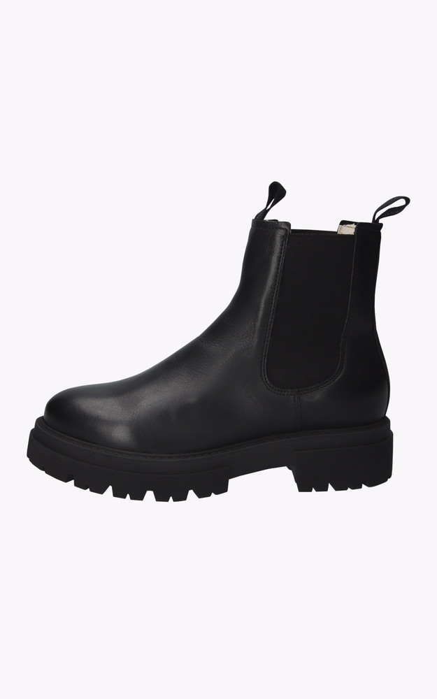 La Canadienne Boots Fourrées AL412 Agneau Noires