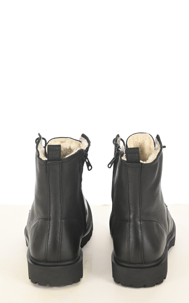 La Canadienne Boots Fourrées WL02 Cuir Noir