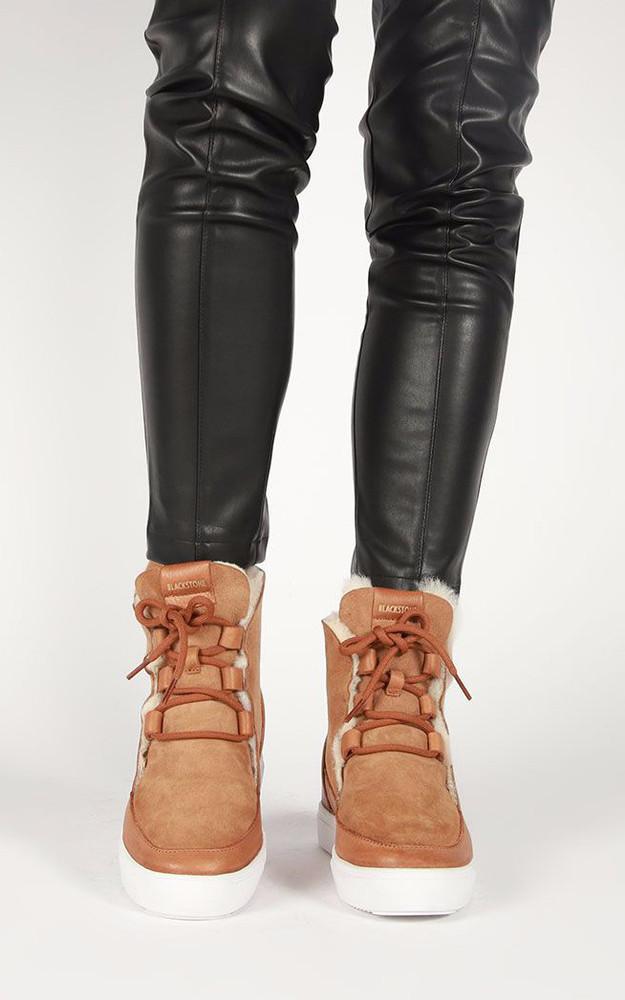 La Canadienne Boots Fourrées YL56 Nubuck Camel