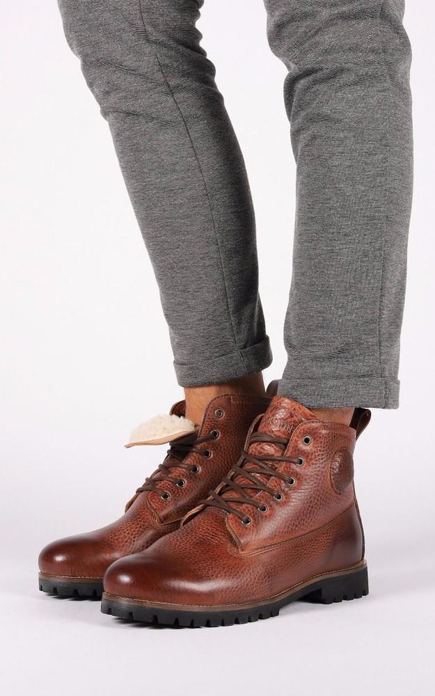 La Canadienne Boots OM60 Fourrées Antique Brown