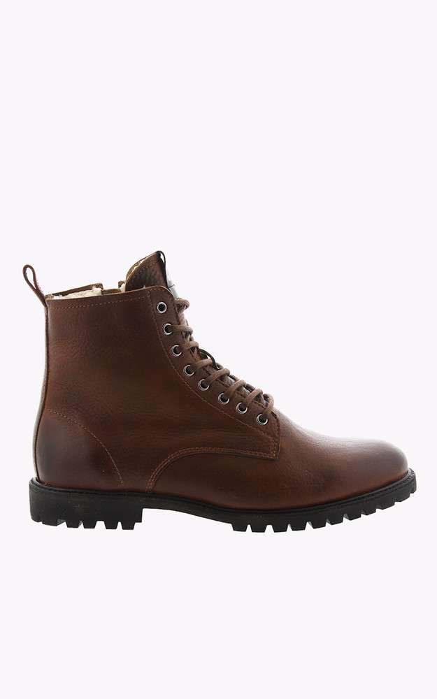 La Canadienne Boots SG49 Cuir Fourrées Mouton
