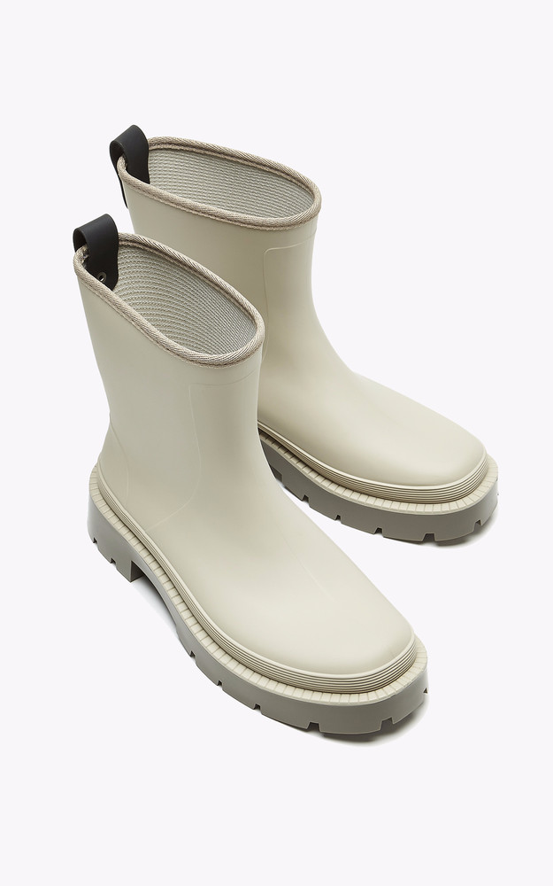 la canadienne Bottes de pluie Puddle beige