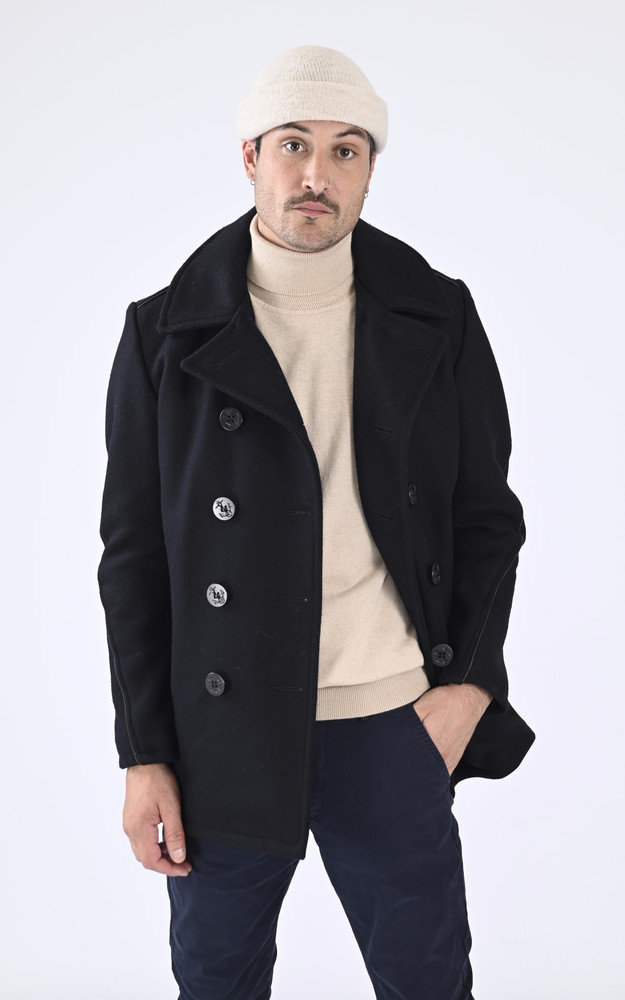 la canadienne Caban US laine 740C marine