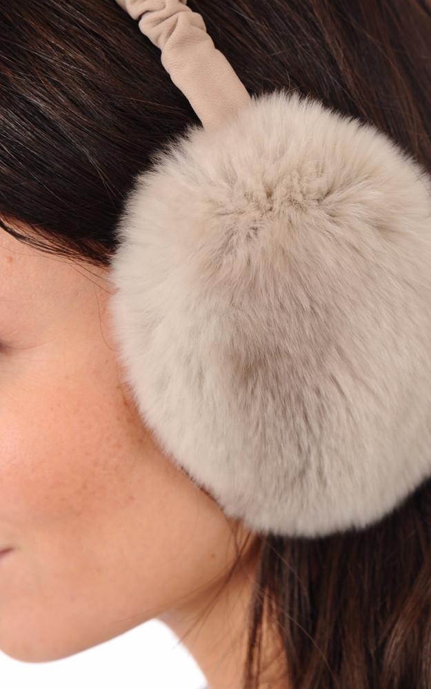 La Canadienne Cache-oreilles Lapin Rex Beige