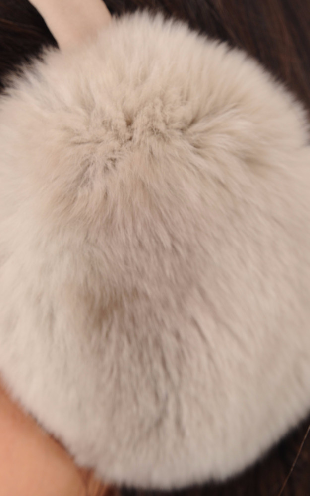 La Canadienne Cache-oreilles Lapin Rex Beige