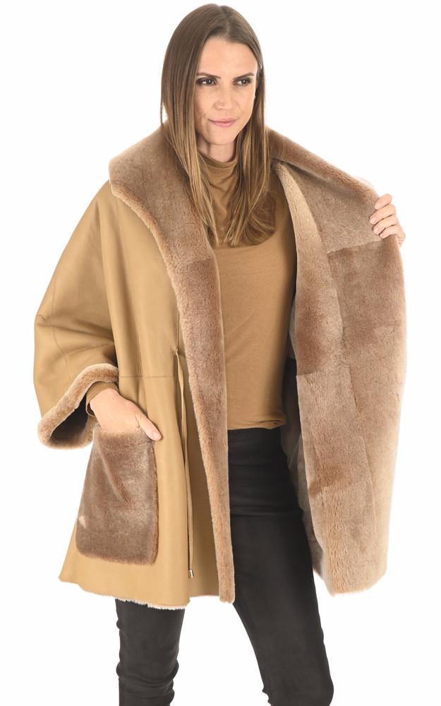 La Canadienne Cape Agneau Mérinos Miel