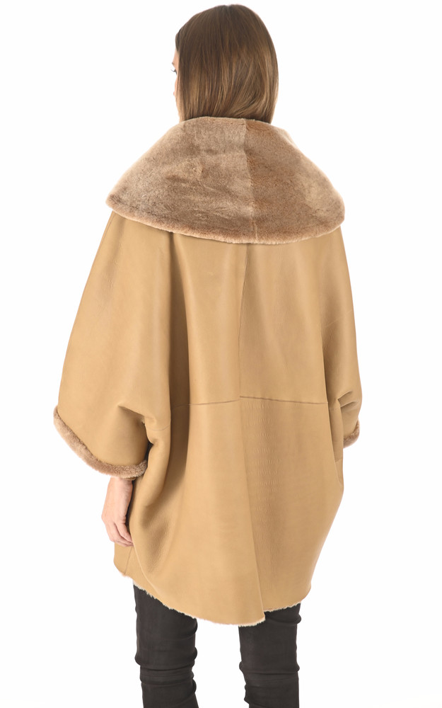 La Canadienne Cape Agneau Mérinos Miel