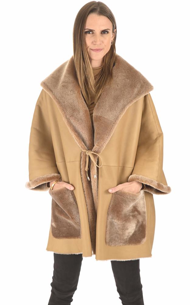 la canadienne Cape agneau mérinos miel