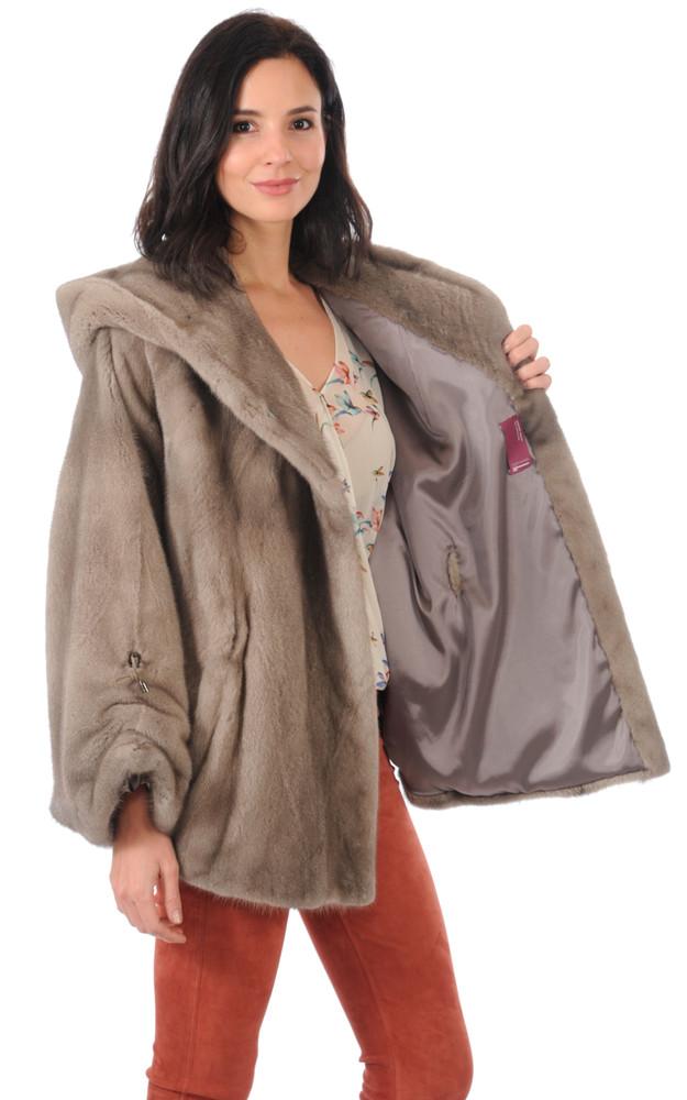 La Canadienne Cape Vison Femme