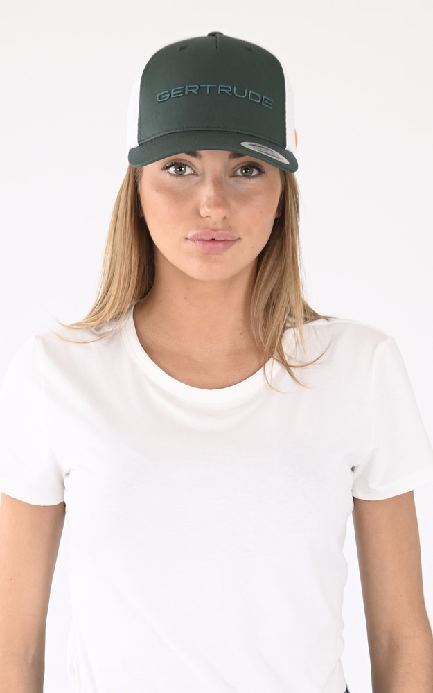 la canadienne Casquette Benja vert / blanc
