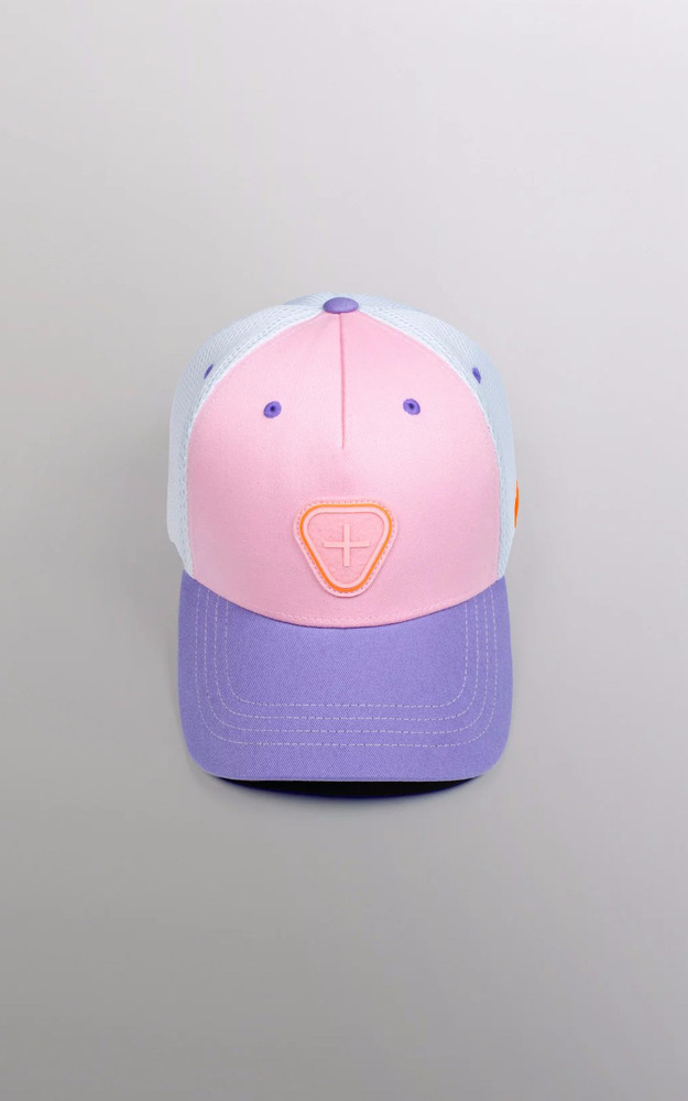 La Canadienne Casquette Billy 2 Tones Rose/violet