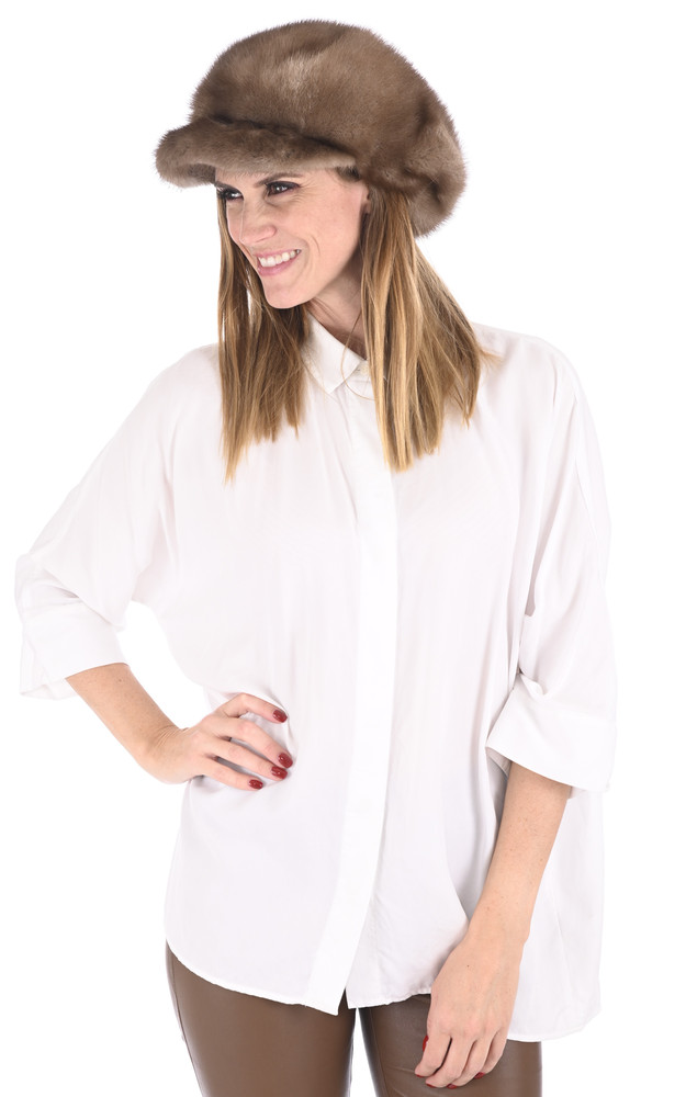 la canadienne Casquette en fourrure vison