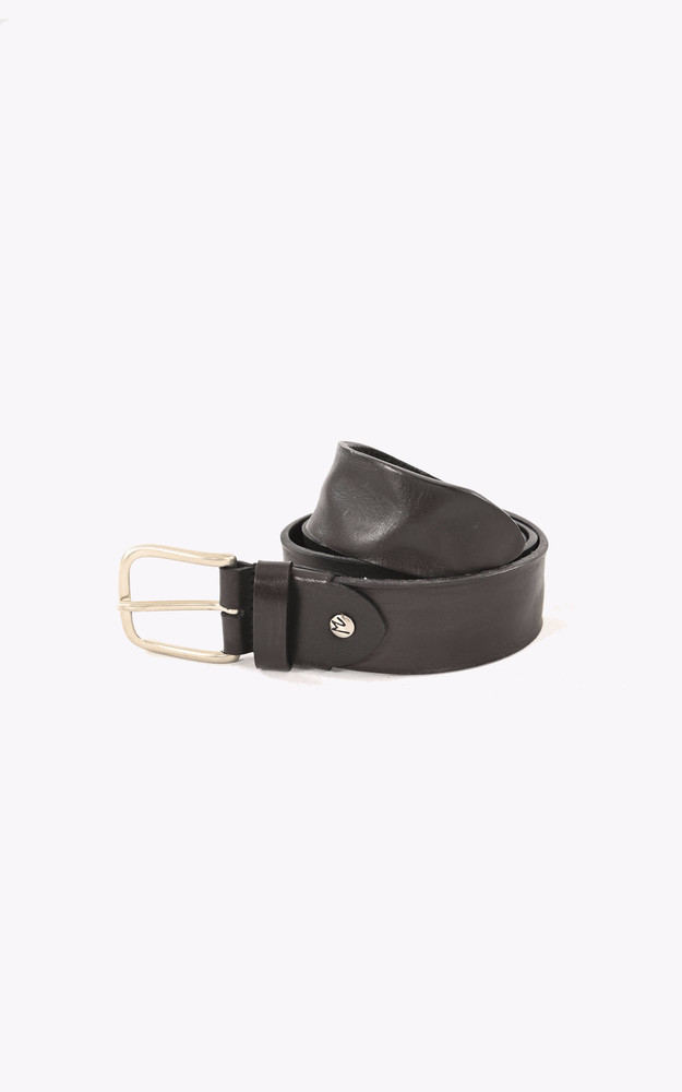 la canadienne Ceinture cuir noire