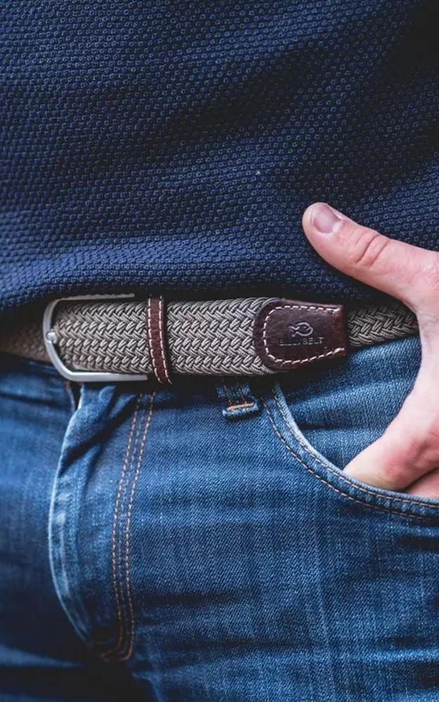 La Canadienne Ceinture Taupe Beige