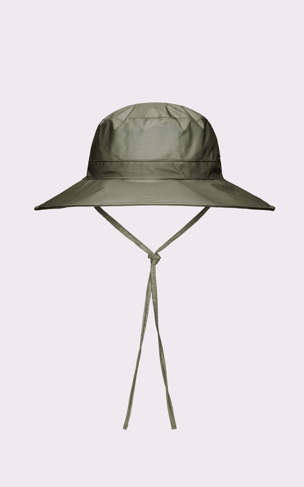 La Canadienne Chapeau De Pluie Boonie Hat Vert