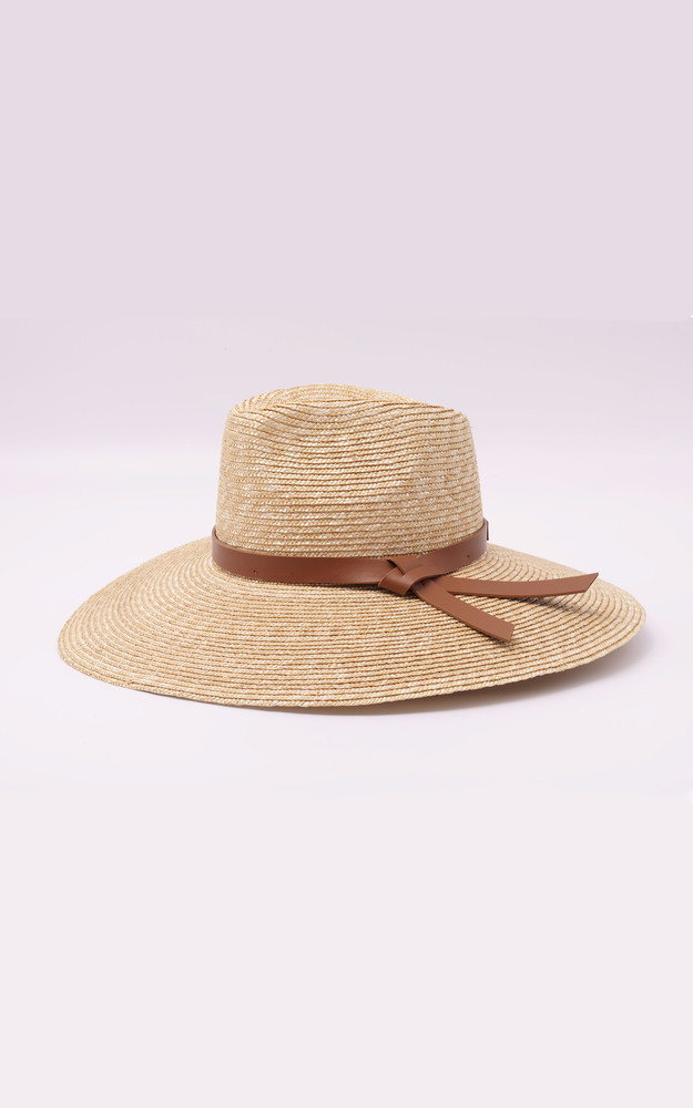 La Canadienne Chapeau En Paille Caravaggio Beige