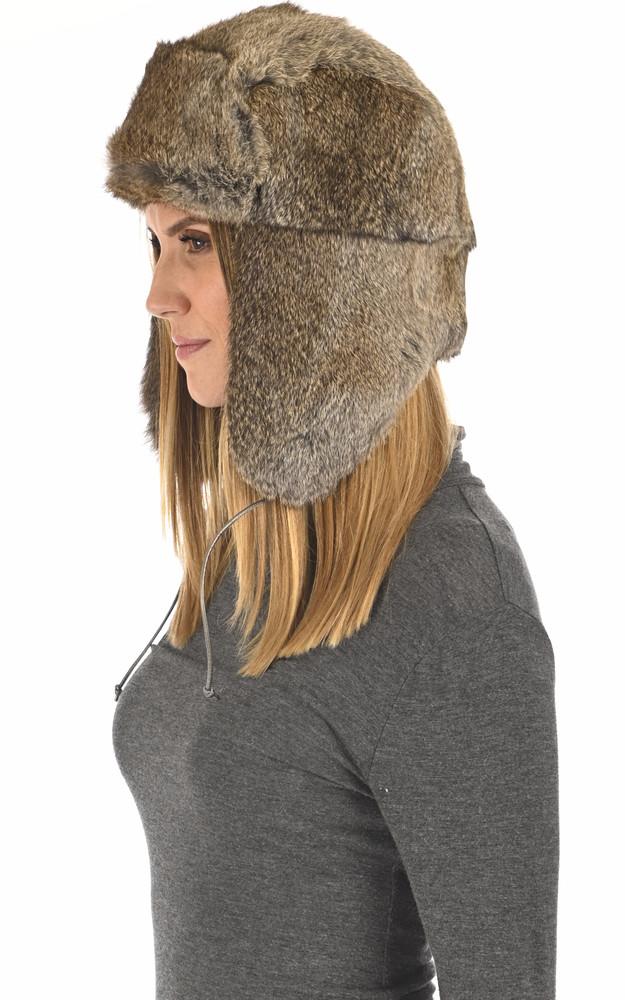 La Canadienne Chapka Fourrure De Lapin