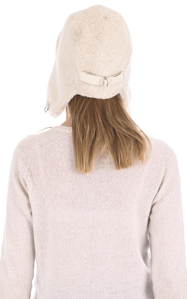 La Canadienne Chapka Laine Mérinos Beige