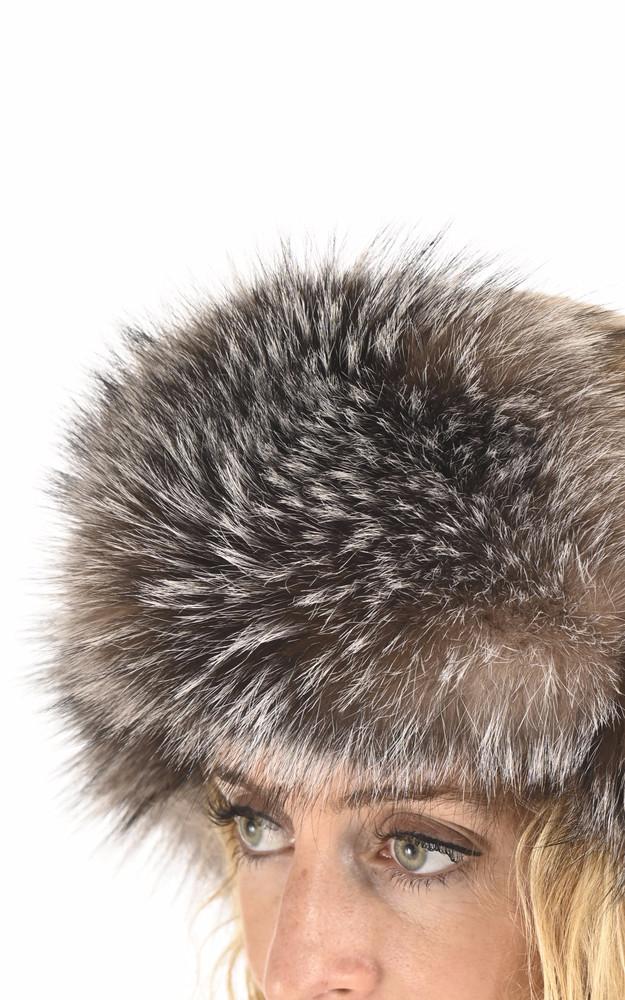 La Canadienne Chapka Rex Et Renard Cappuccino