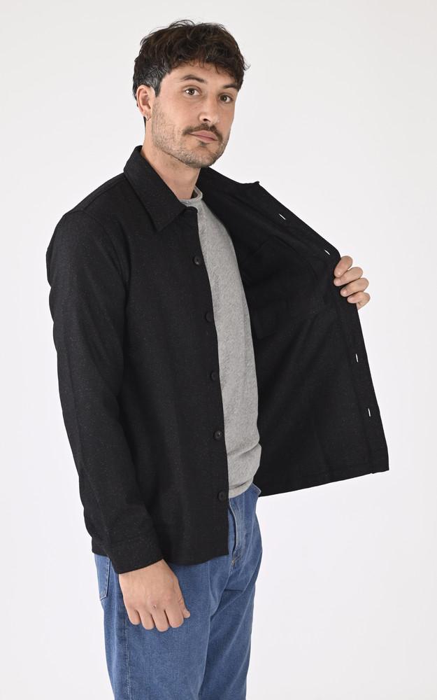 La Canadienne Chemise Bill Laine Noir