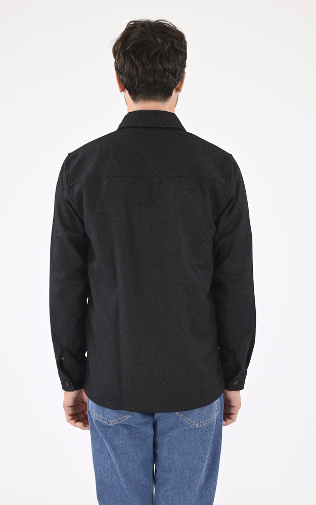 La Canadienne Chemise Bill Laine Noir
