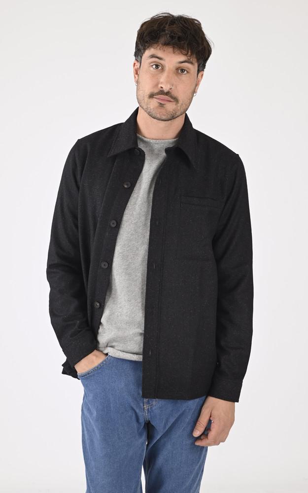 la canadienne Chemise Bill laine noir