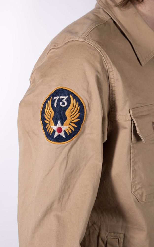 La Canadienne Chemise Coton Comcast Beige