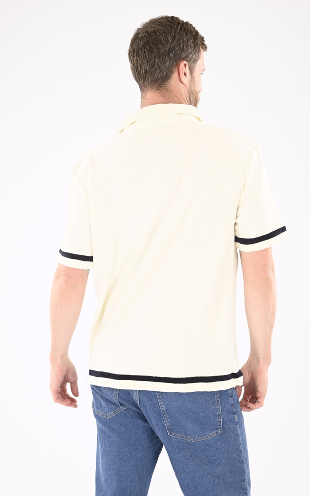 La Canadienne Chemise Coton éponge écru