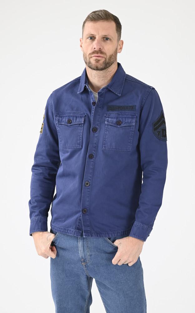 la canadienne Chemise denim Melhart bleu